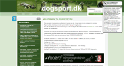 Desktop Screenshot of dogsportdk.com